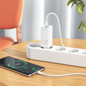 Chargeur mural GaN "N16 Scenery" 3 ports EU set avec câble