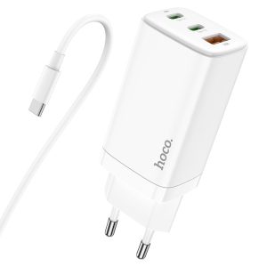 Chargeur mural GaN "N16 Scenery" 3 ports EU set avec câble