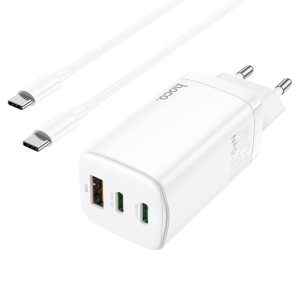 Chargeur mural GaN "N16 Scenery" 3 ports EU set avec câble