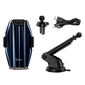 HOCO S45 Support De Téléphone Et Chargement Sans Fil Pour Voiture