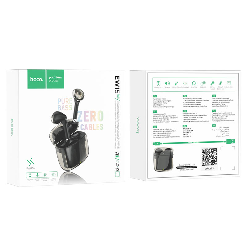 Casque sans fil « EW15 Clear Explore Edition » TWS