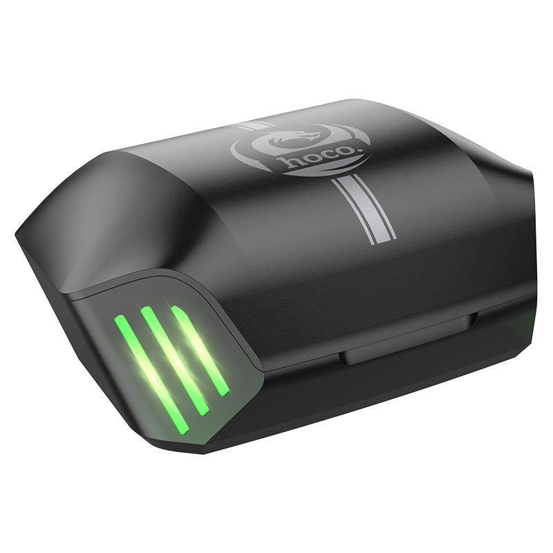Hoco Ecouteurs Gaming Sans fil "S21" avec boîtier de charge – Image 3
