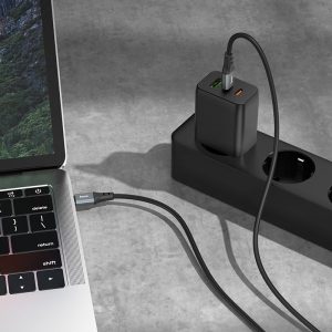 Câble Type-C vers Type-C "X86 Spear" 60W synchronisation des données de charge