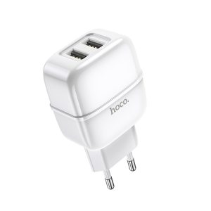 Chargeur mural "C77A Highway" chargeur double port EU plug set avec câble