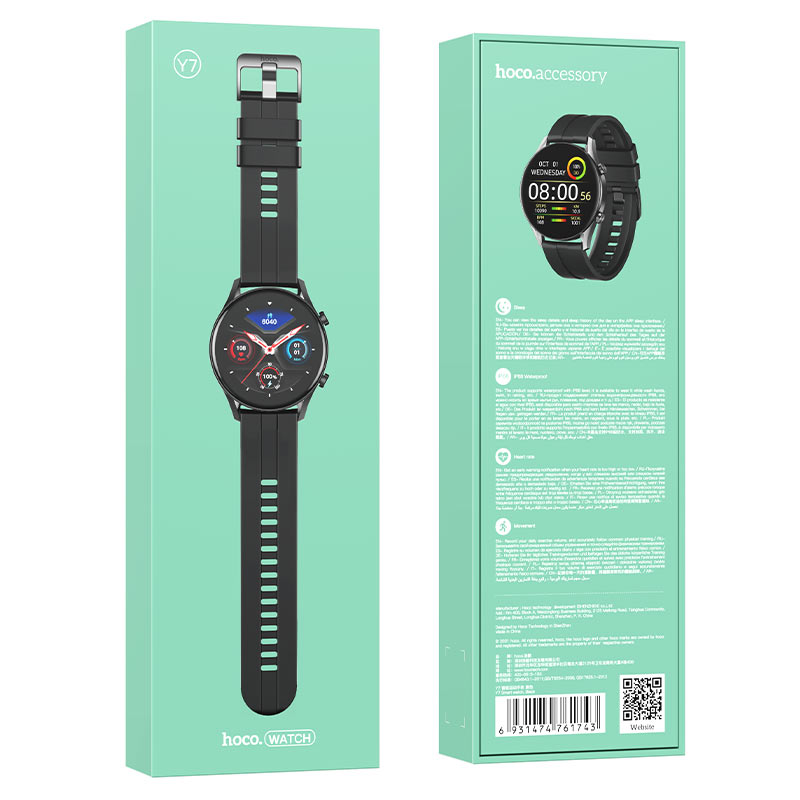 Montre de sport intelligente Y7
