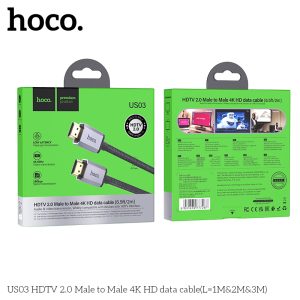 Câble HDTV vers HDTV 2.0 "US03" 4K HD