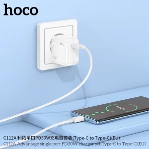 Chargeur C112A PD30W Type-C vers Type-C