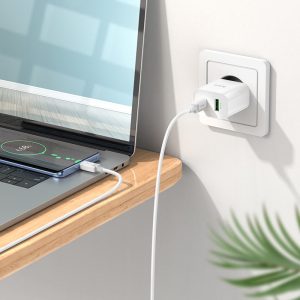 Chargeur mural "C80A Plus Rapido" PD + QC3.0 EU set avec câble