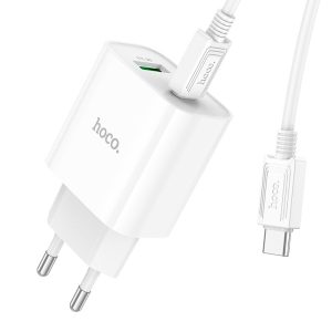 Chargeur mural "C80A Plus Rapido" PD + QC3.0 EU set avec câble
