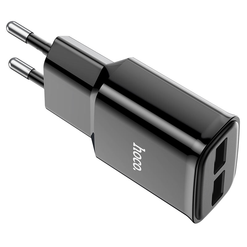 Chargeur mural "C88A Star round" double port EU set avec câble