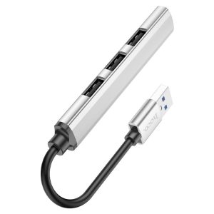 Concentrateur USB 4-en-1 "HB26" USB3.0+USB2.0*3