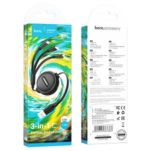 Câble de charge 3 en 1 "X75"