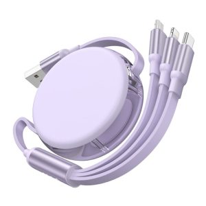 X78 2A Câble 3 en 1 USB to Micro-USB / Type-C  / IP