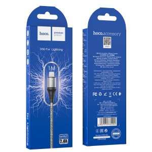 Câble USB vers Lightning "X50 Excellent" synchronisation des données de charge
