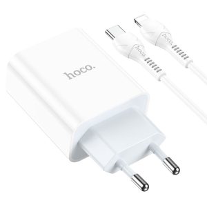 Chargeur mural "C97A" PD20W+QC3.0 EU set avec câble IP