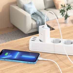Chargeur mural "C97A" PD20W+QC3.0 EU set avec câble IP