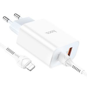 Chargeur mural "C97A" PD20W+QC3.0 EU set avec câble IP