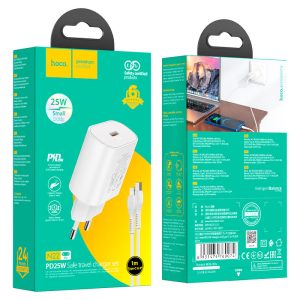 Chargeur mural "N22 Jetta" PD25W EU set avec câble IP