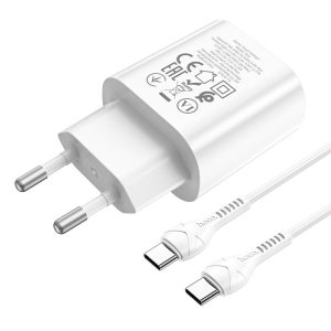 Chargeur mural "N22 Jetta" PD25W EU set avec câble Type-C