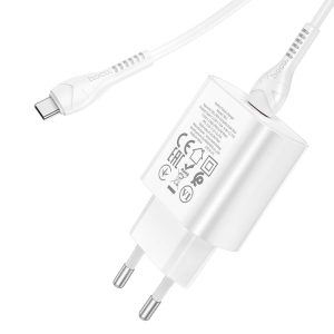 Chargeur mural "N22 Jetta" PD25W EU set avec câble Type-C