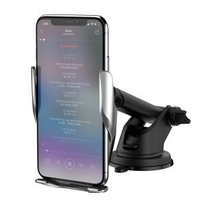 Chargeur de voiture sans fil "S14 Surpass" pour tableau de bord et sortie d'air