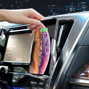 Chargeur de voiture sans fil "S14 Surpass" pour tableau de bord et sortie d'air