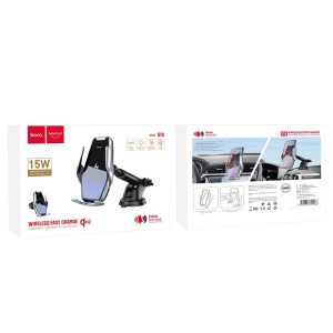 Chargeur de voiture sans fil "S14 Surpass" pour tableau de bord et sortie d'air