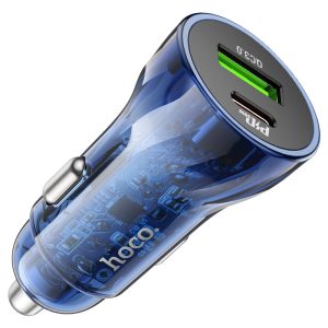 Chargeur de voiture "Z47A Transparent Discovery Edition" Set PD30W+QC3.0