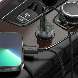 Chargeur de voiture "Z47A Transparent Discovery Edition" Set PD30W+QC3.0
