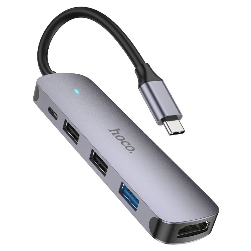 Hub de Type C "HB27" HDTV + USB3.0 + USB2.0*2 + PD