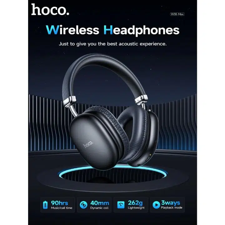 Casque Bluetooth W35 Max HOCO – Image 9