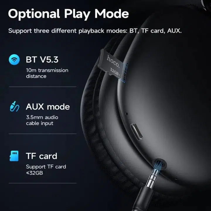Casque Bluetooth W35 Max HOCO – Image 5