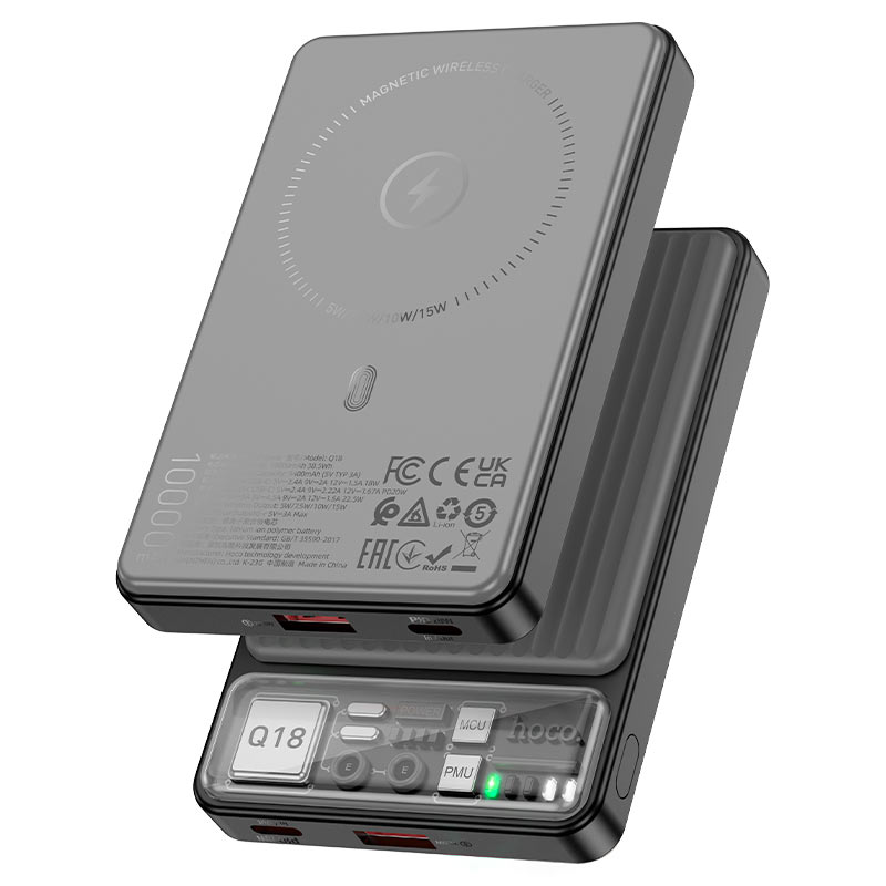Power Bank “Q18 Tourer” 22,5W Charge Sans Fil 10000mAh