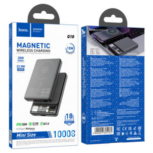 Power Bank “Q18 Tourer” 22,5W Charge Sans Fil 10000mAh