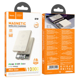 Power Bank “Q18 Tourer” 22,5W Charge Sans Fil 10000mAh