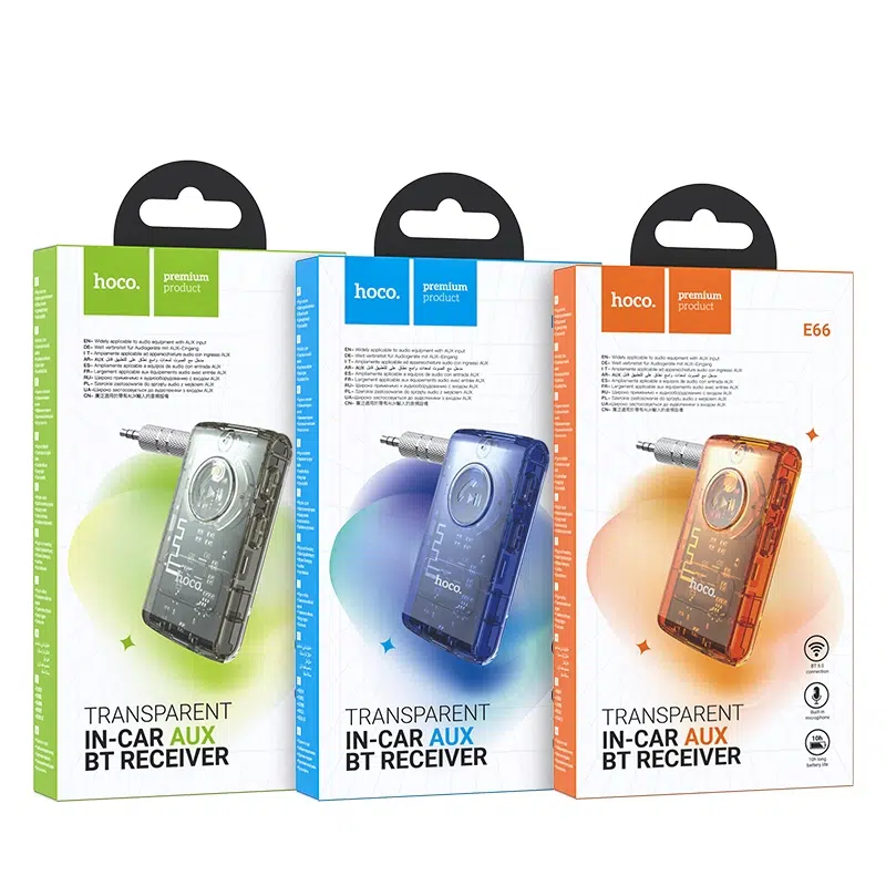 Auxiliaire Récepteur Bluetooth pour Voiture E66 – Image 2