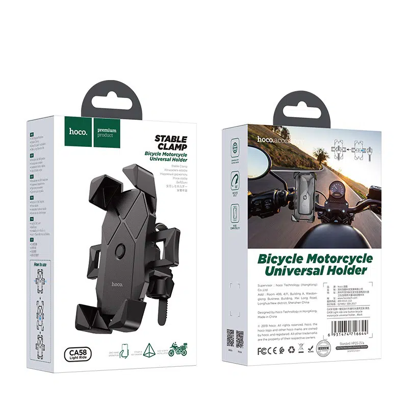 Support de Téléphone pour vélo Moto « CA58 Light Ride »