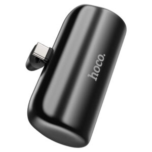 La Power Bank « J106 Pocket » 5000mAh pour Type C est une batterie externe compacte de 5000 mAh. Elle est équipée d'un port d'entrée et de sortie Type-C.