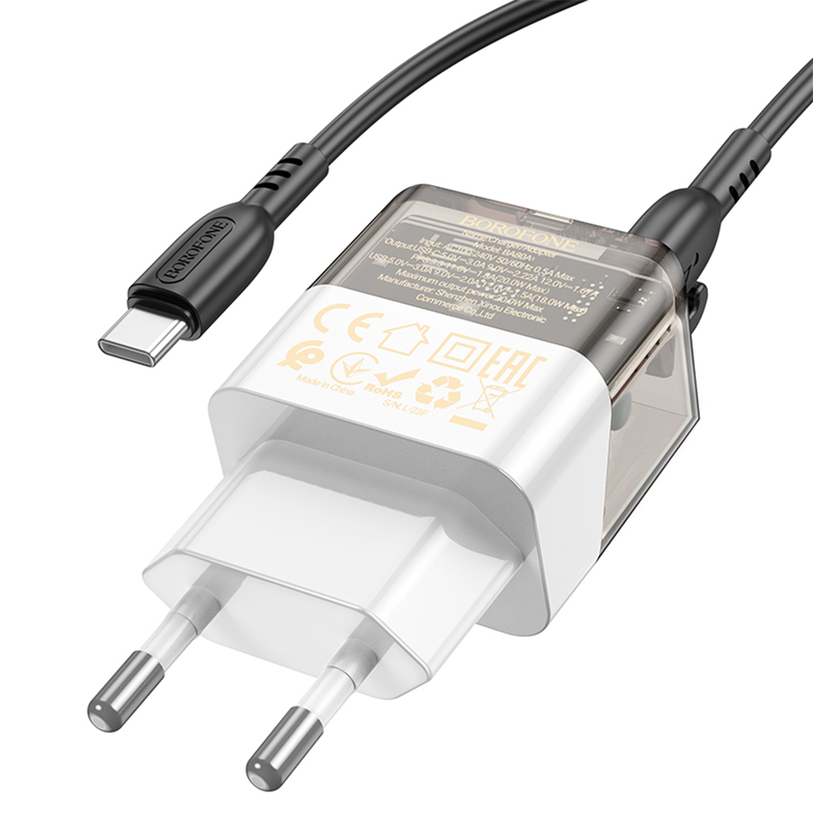 Chargeur BA80A Scenery 20W BOROFONE – Image 2