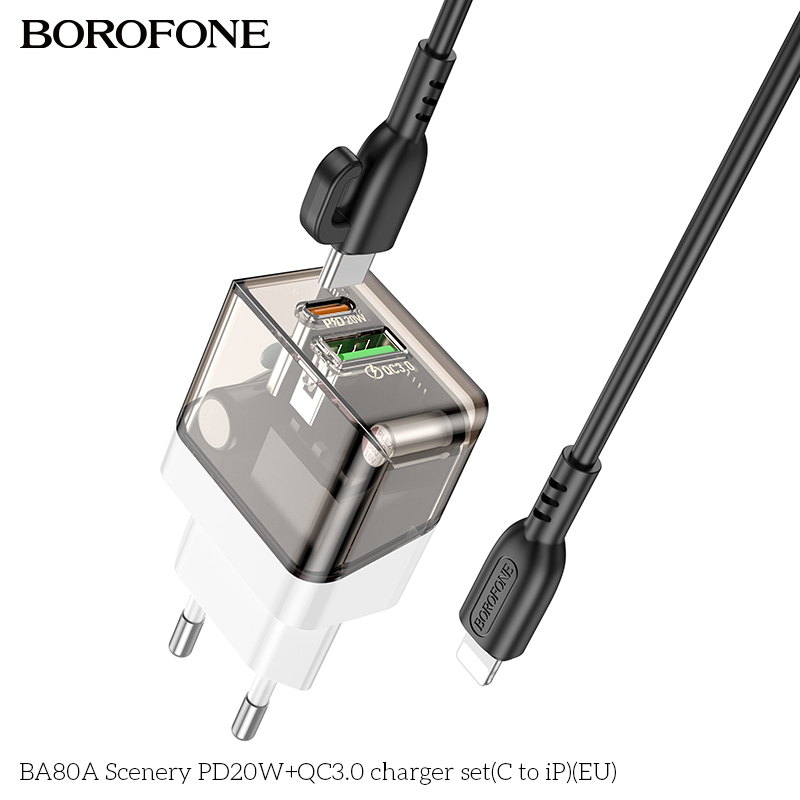 Chargeur BA80A Scenery 20W BOROFONE – Image 13