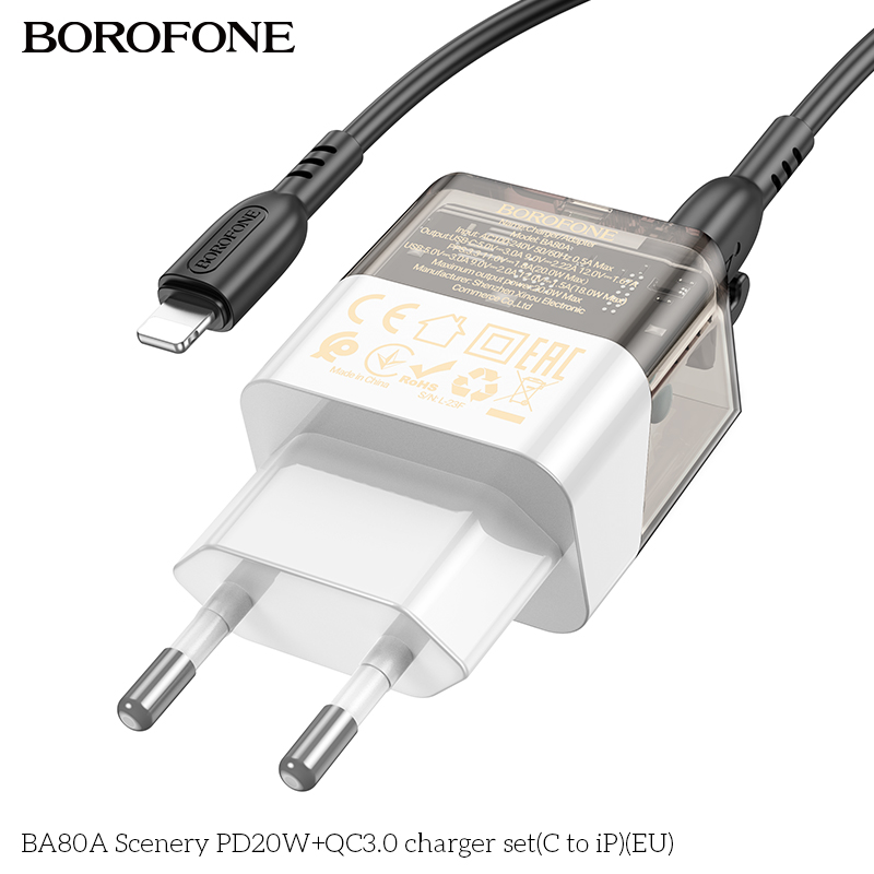 Chargeur BA80A Scenery 20W BOROFONE – Image 12