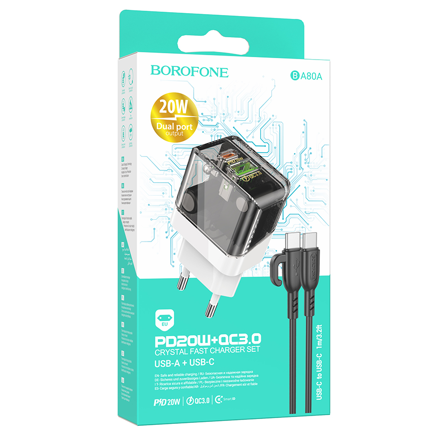 Chargeur BA80A Scenery 20W BOROFONE – Image 9