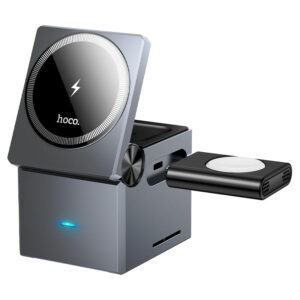 Chargeur Sans Fil « CQ8 » Pliable 3 en 1