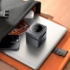 Chargeur Sans Fil « CQ8 » Pliable 3 en 1