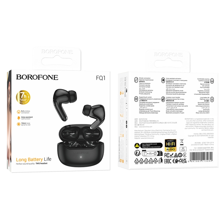 Écouteurs Sans Fil FQ1 Borofone