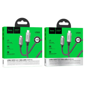Câble Type-C vers Type-C « US05 » USB4 100 W