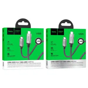 Câble Type-C vers Type-C « US05 » USB4 100 W