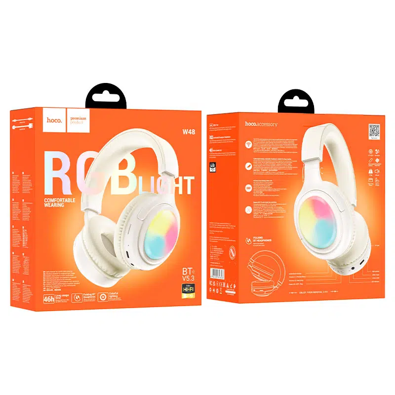 Casque sans fil et filaire "W48 Focus"