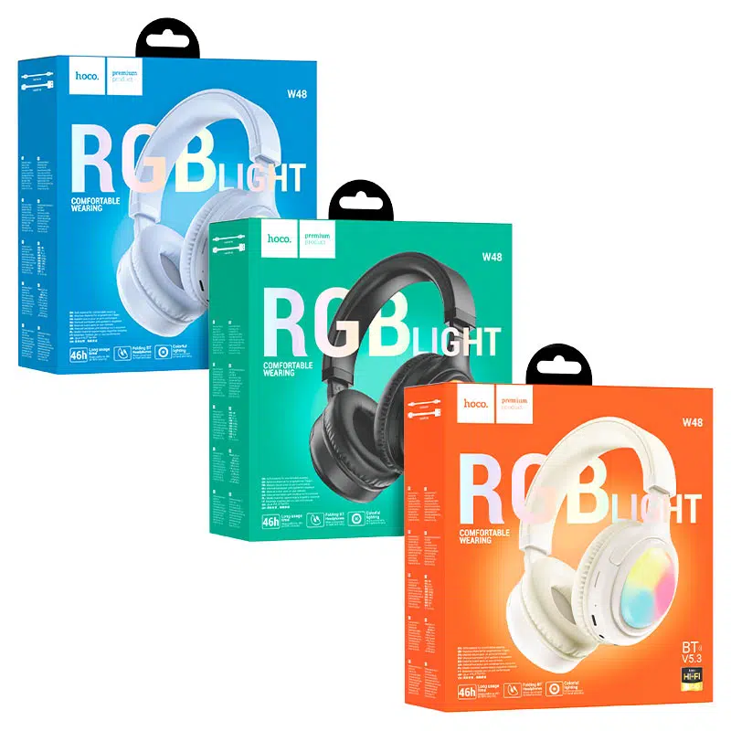 Casque sans fil et filaire "W48 Focus"