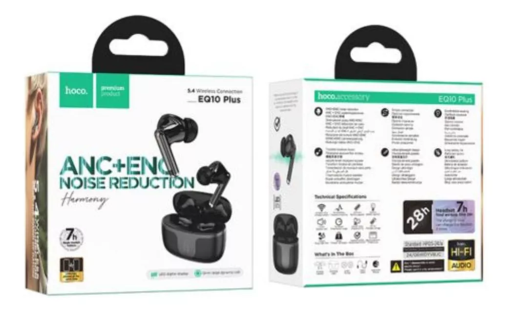 Ecouteurs sans fils EQ10 Plus HOCO